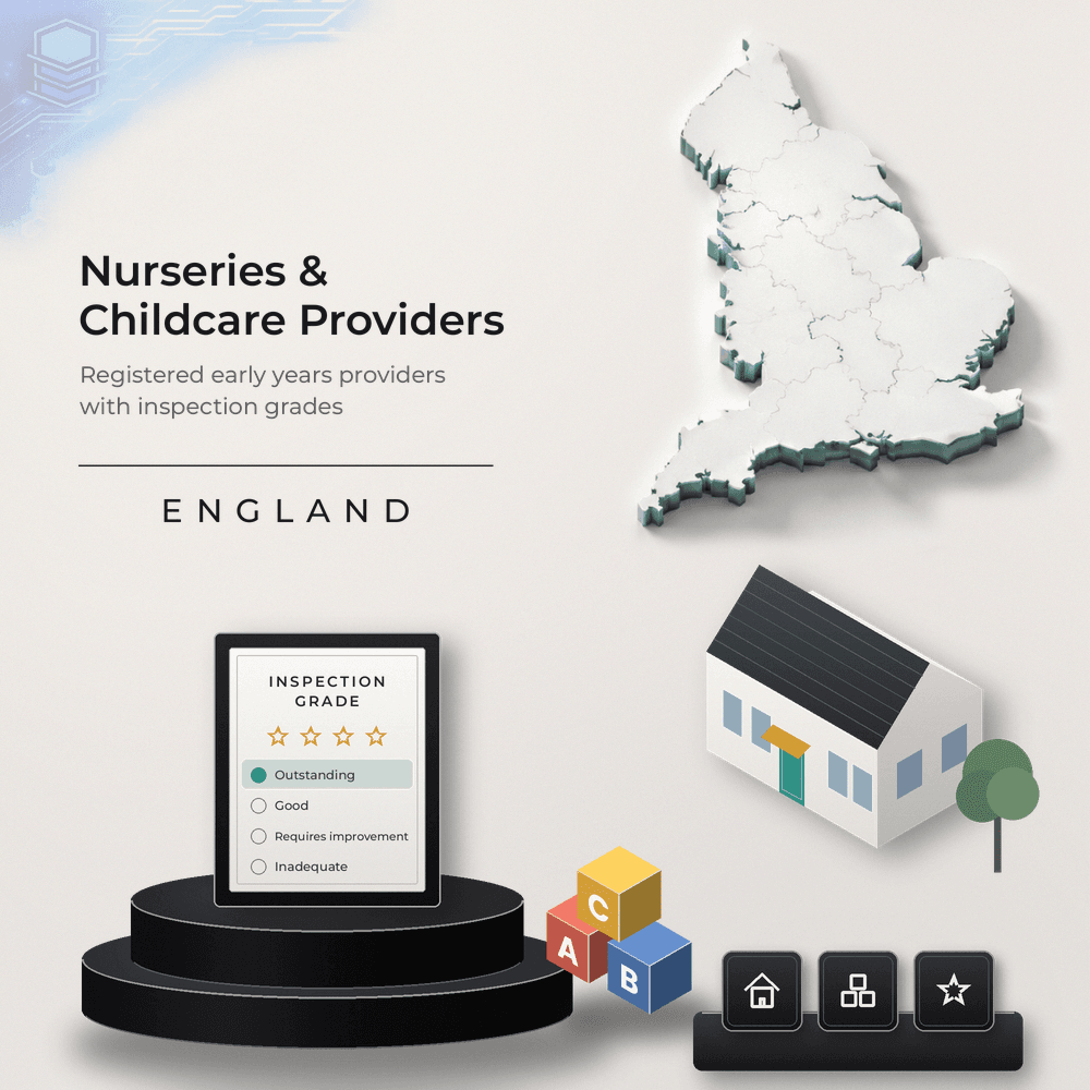 Ofsted Registered Nurseries & Childcare Providers England