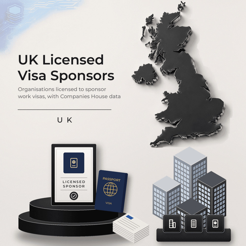 UK Licensed Visa Sponsors Register (Workers)